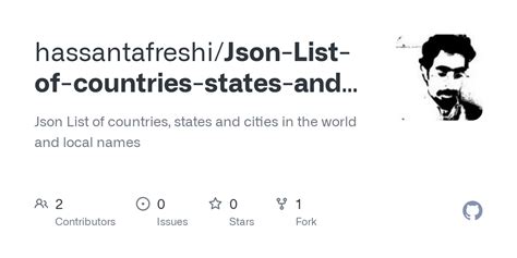 list of countries states and cities in the world json